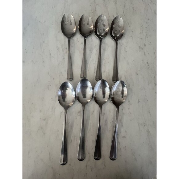 80 Piece Rogers Stainless Steel Jefferson Manor Flatware Korea Vintage - Picture 5 of 8